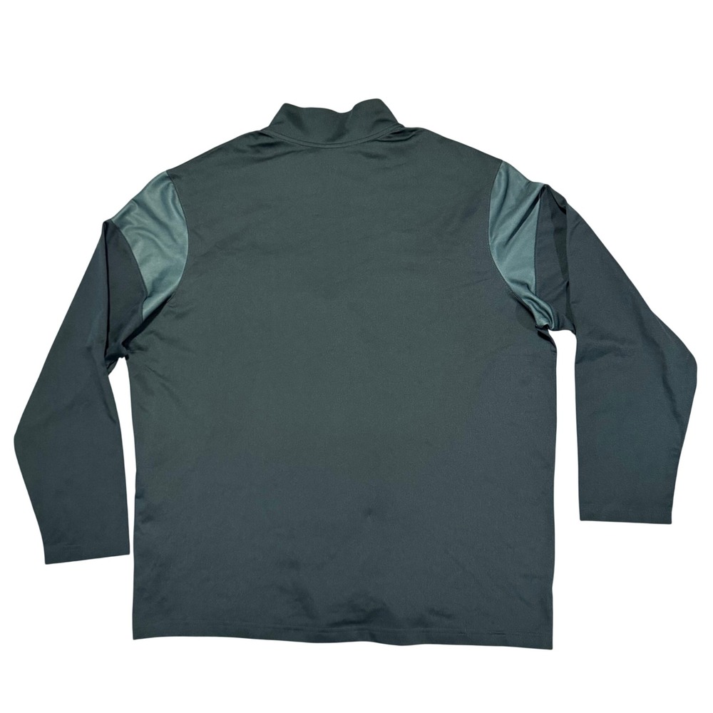 Michigan State Spartans Nike Pullover Men XXL Green Dri-FIT 1/4 Zip 32866X-MS5 - Picture 2 of 11
